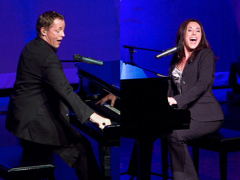 Michael and Amy Dueling Pianos